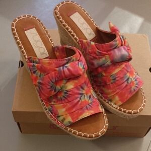 Sugar Women's Colorful Espadrille Wedges